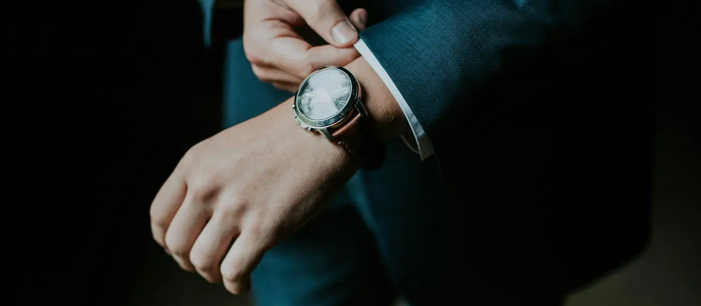 Checking the time